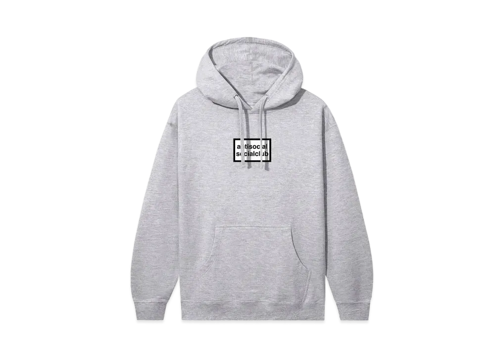 ANTI SOCIAL SOCIAL CLUB Bullseye Hoodie "Grey Heather"