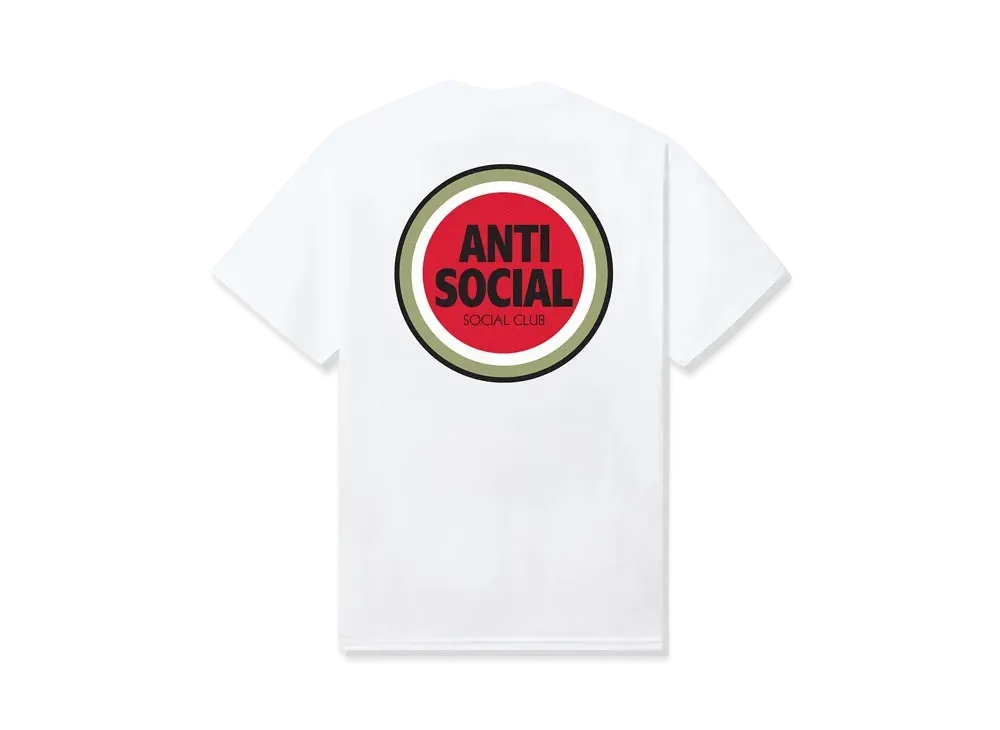 ANTI SOCIAL SOCIAL CLUB Bullseye Tee "White"