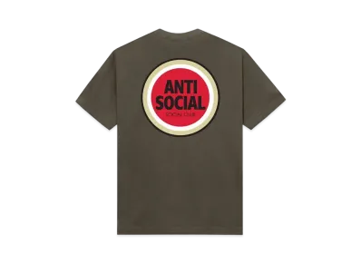 ANTI SOCIAL SOCIAL CLUB Bullseye Tee "Dusty Brown"