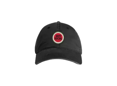 ANTI SOCIAL SOCIAL CLUB Bullseye Dad Cap "Black"