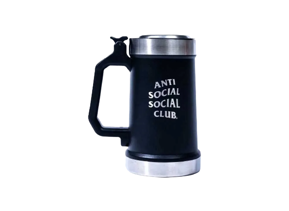 ANTI SOCIAL SOCIAL CLUB Opener Beer Stein "Black/White"
