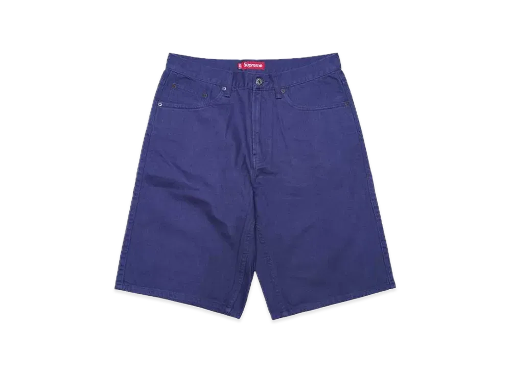 Supreme Baggy Denim Short "Navy" (24SS)