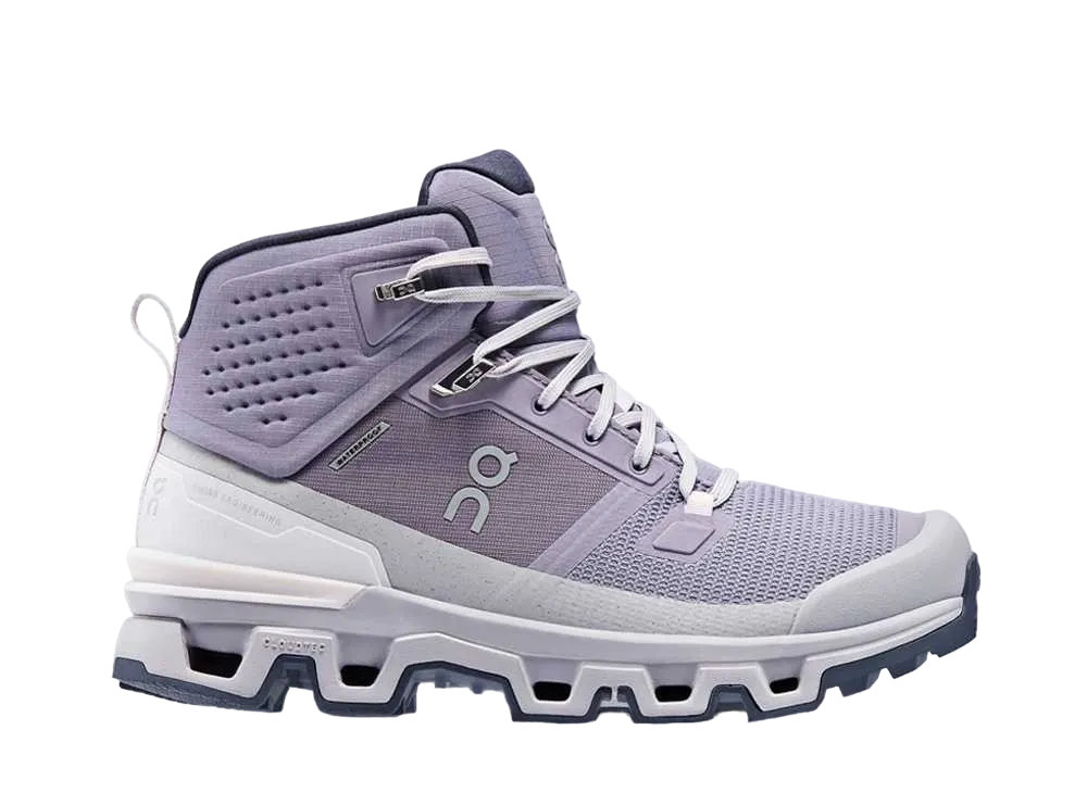 On Women's Cloudrock 2 Waterproof "Shark/Fade"