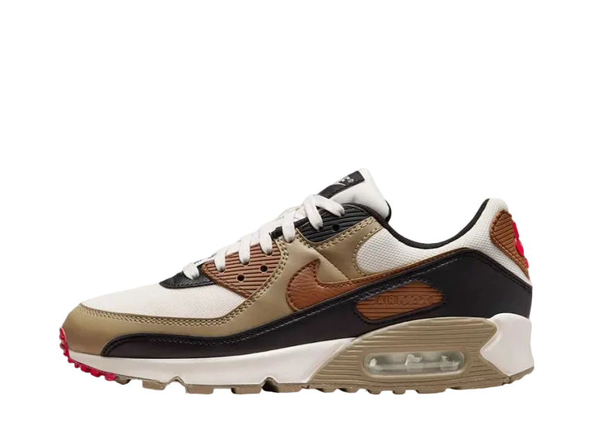 ナイキ ウィメンズ エアマックス90 "ライトブリティッシュタン/カーキ"