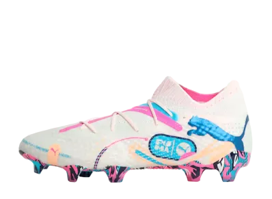 Puma Future 7 Ultimate Volume Up FG/AG "Puma White/Luminous Blue/Poison Pink/Fizzy Melon/Bluemazing"