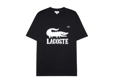 LACOSTE x ONE PIECE Crocodile Logo T-Shirt "Black"
