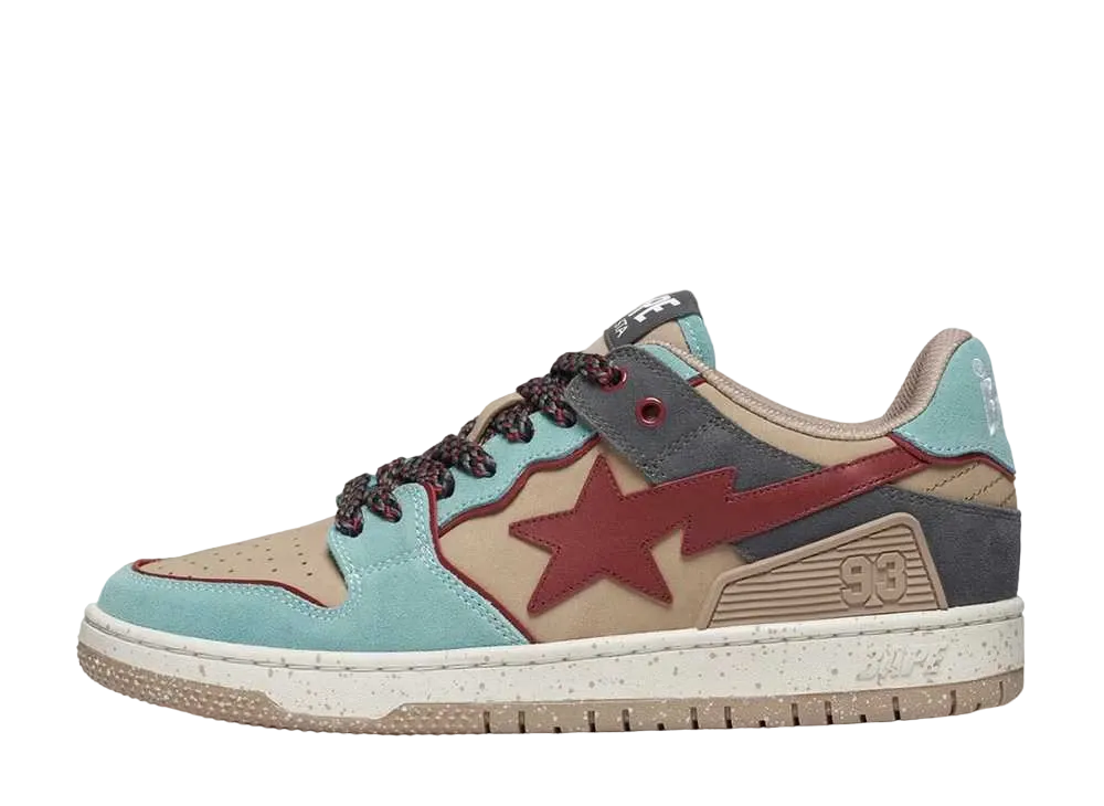 アベイシングエイプ スケートスタ #4 "オリーブドラブ"