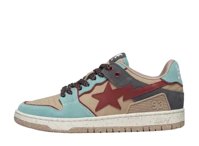 A BATHING APE®︎ BAPE SK8 STA #4 "Olivedrab"