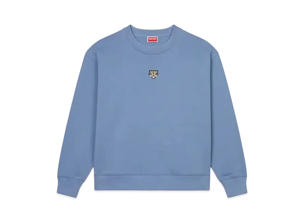 KENZO 'LUCKY TIGER' Classic Embroidery Sweat "Blue"
