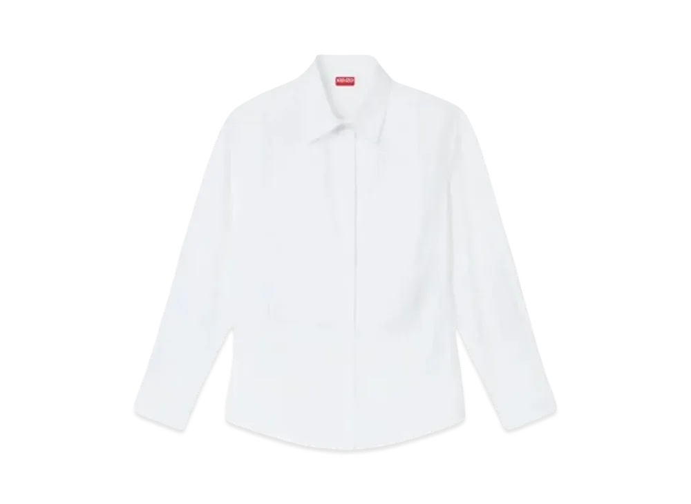 KENZO Pinstripe Fit Shirt "White"