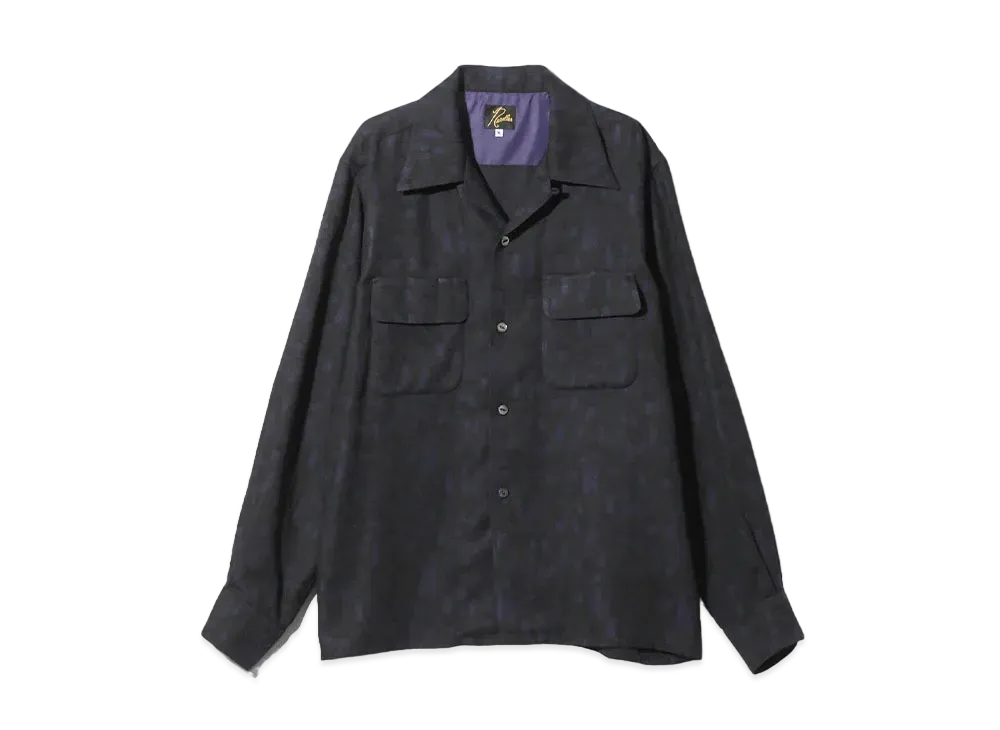 Needles Classic Shirt Rayon Abstract JQ "Black"