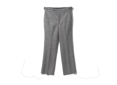 Needles Side Tab Trouser Plaid Twill "Gray"