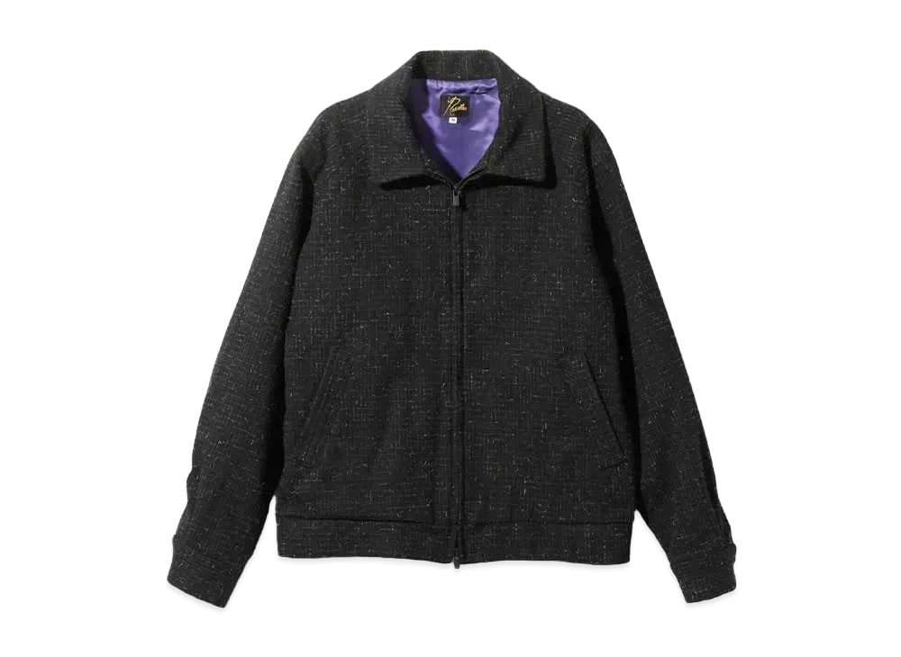 Needles Sport Jacket W/N Small Plaid Cloth "Black"