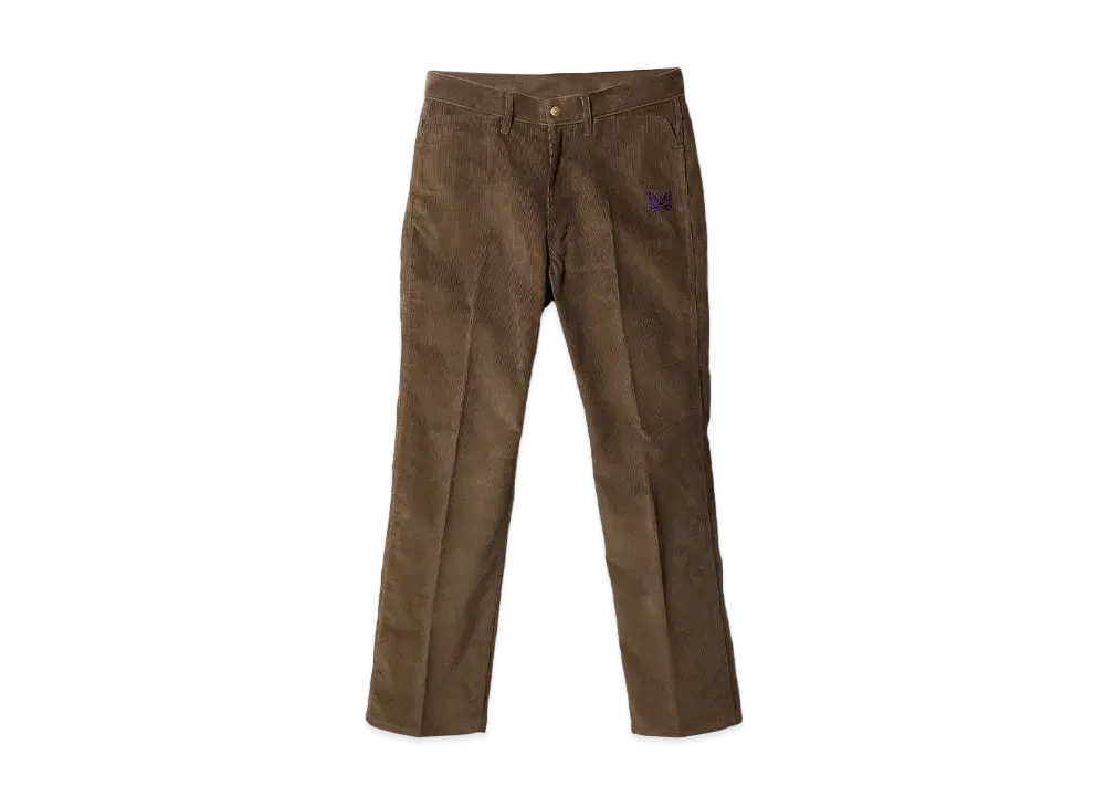 Needles Straight Jean C/PE 14W Corduroy "Light Brown"