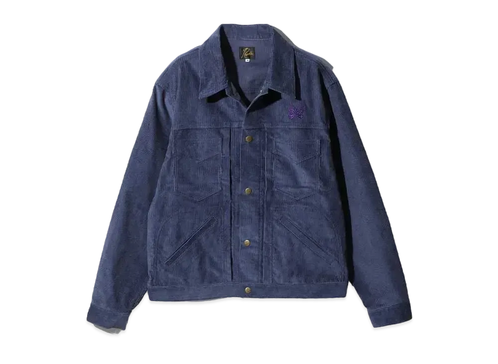 Needles Penny Jean Jacket 14W Corduroy "Blue"