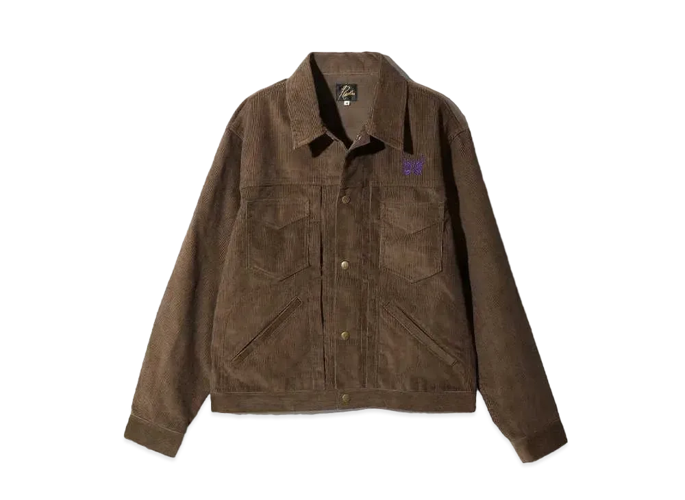 Needles Penny Jean Jacket 14W Corduroy "Light Brown"