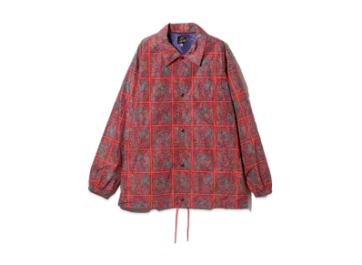 Needles Coach Jacket Poly Taffeta / Pt "Red"