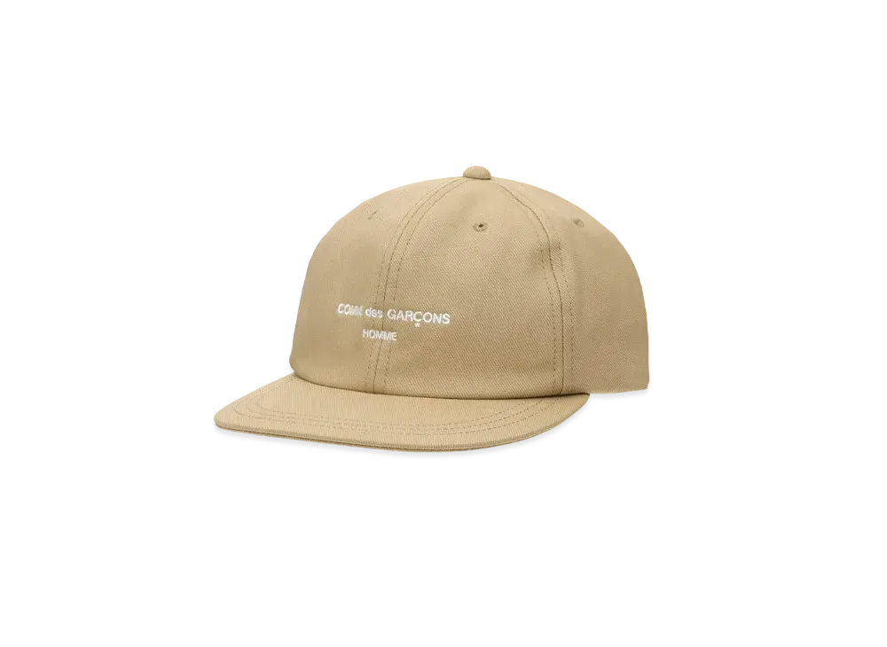 COMME des GARCONS HOMME Logo Cap "Beige"