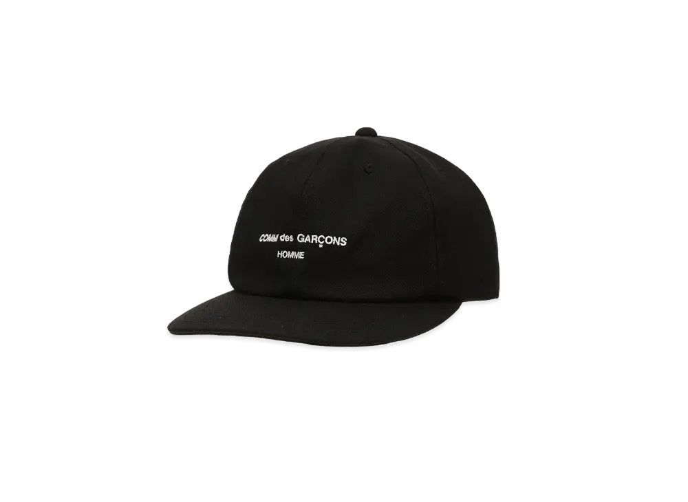 COMME des GARCONS HOMME Logo Cap "Black"