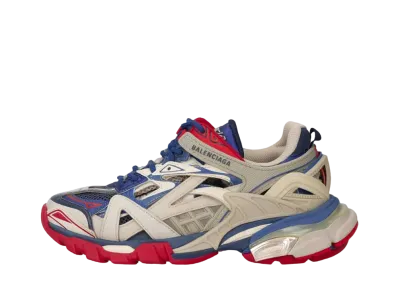 バレンシアガ ウィメンズ トラック2 "ベージュ/ブルー/レッド"