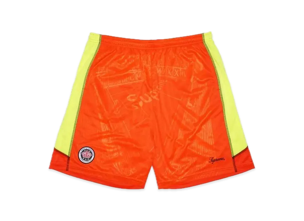 Supreme Jacquard Soccer Short "Orange"
