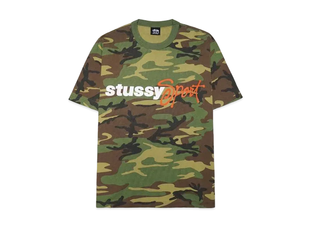 Stussy Sport Script Tee "Camo"