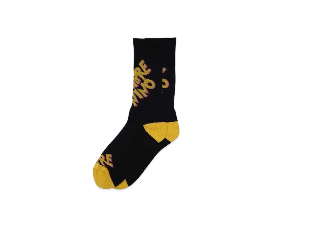 HOMBRE Nino SKATE SOCKS "BLACK"