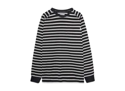 CMF OUTDOOR GARMENT BORDER TEE L/S "BLACK"
