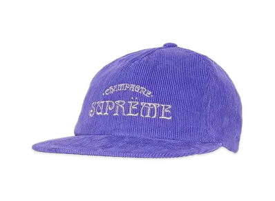Supreme Champagne Corduroy 5-Panel "Blue"