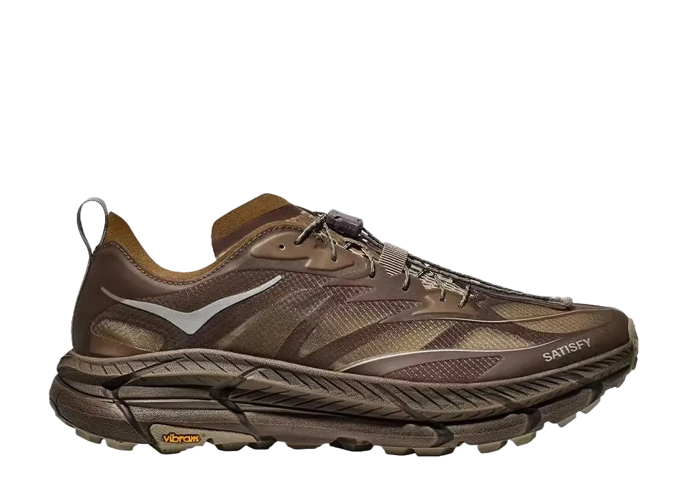 Satisfy × Hoka Mafate Speed 4 Lite "Rubber"