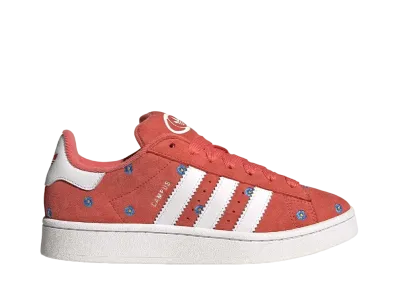 adidas Women's Campus 00s "Preloved Scarlet/Cloud White/Light Blue"