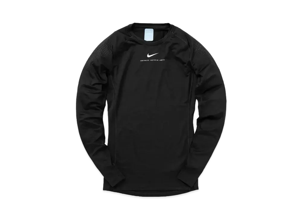 Nike NOCTA Men's Long Sleeve Inner Basketball Top "Black"