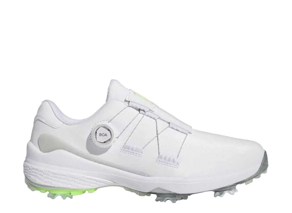 アディダス ゼットジー23 ボア "フットウェアホワイト/シルバーメタリック/ルシッドレモン"