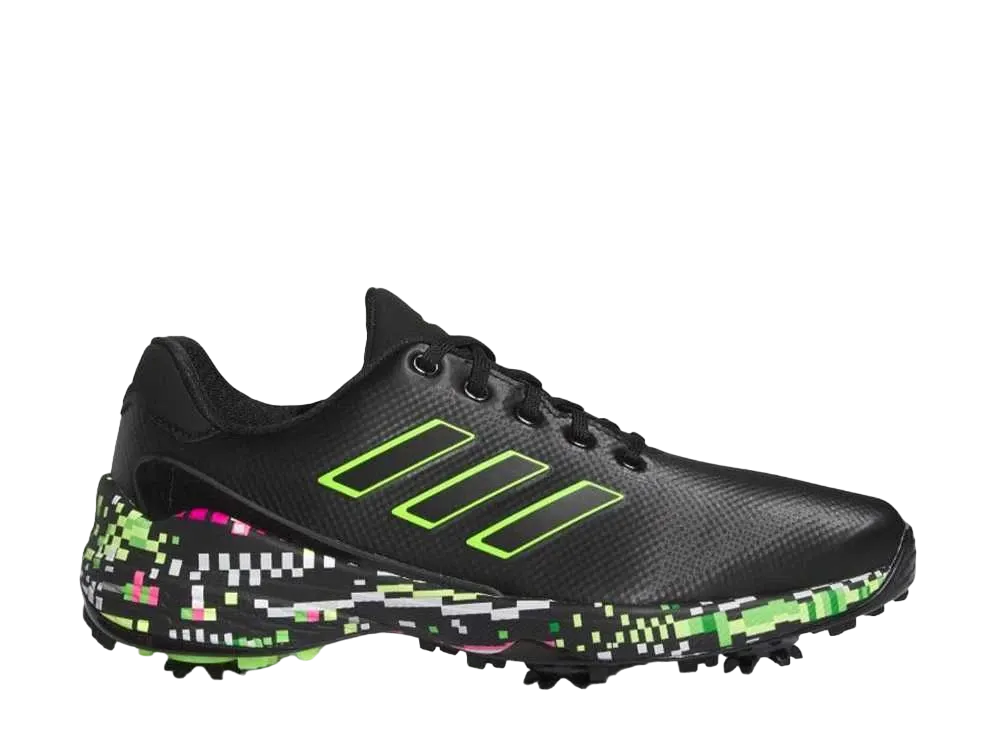 アディダス ゼットジー23 グリッチ "コアブラック/ルシッドレモン"