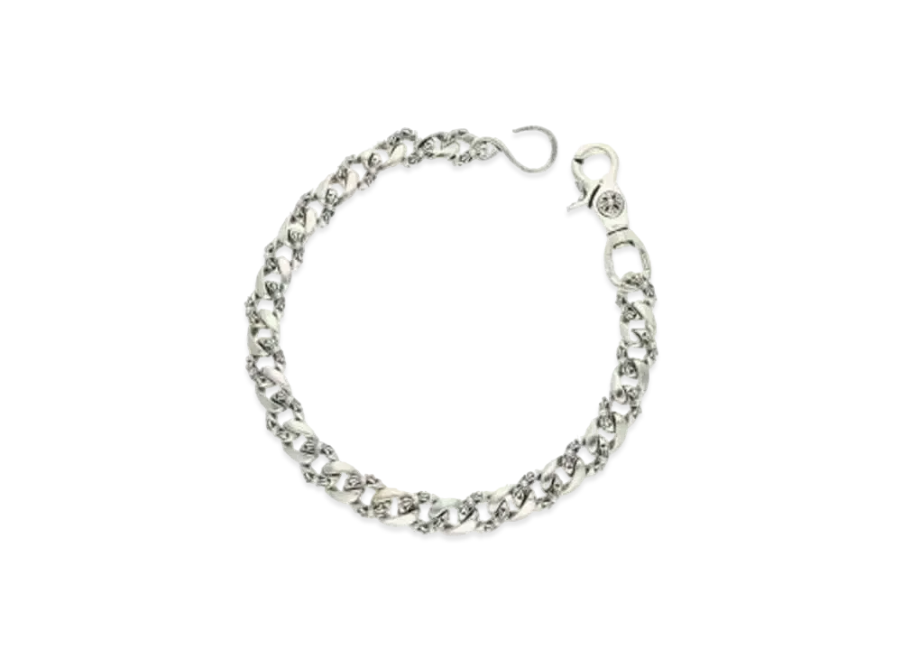 Chrome Hearts Fancy Link Chain 1 Clip long "Silver"