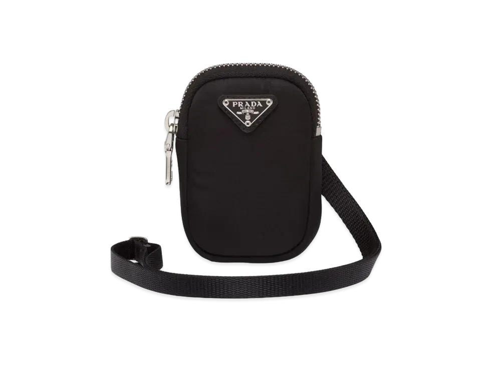 PRADA Nylon Mini Pouch "Black"