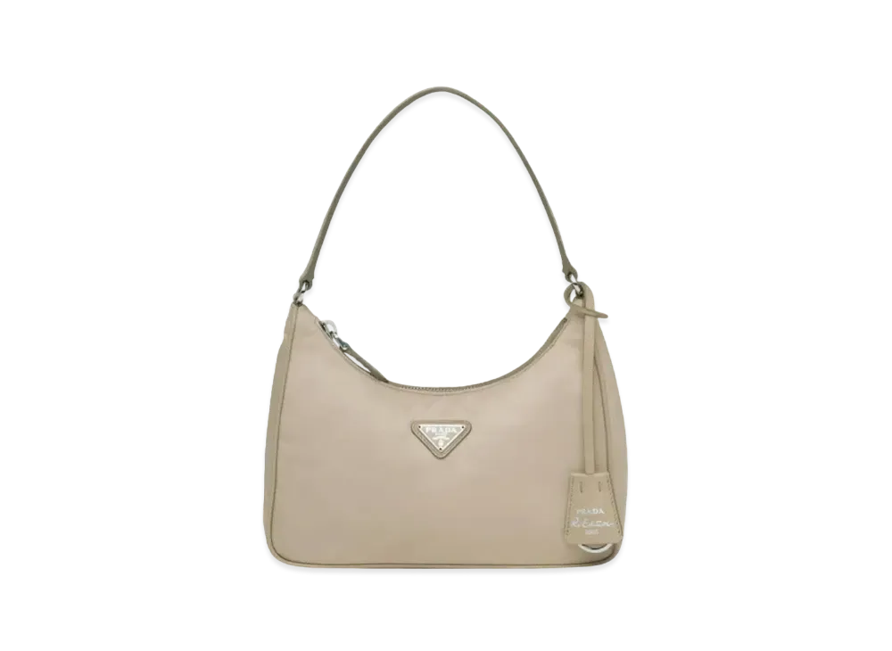 PRADA Re Edition 2005 Re Nylon Mini Bag "Desert Beige"