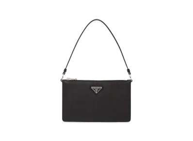 PRADA Brushed Leather Mini Bag "Black"