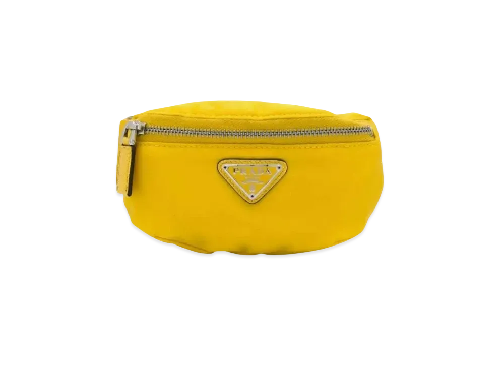 PRADA Nylon Pouch "Yellow"