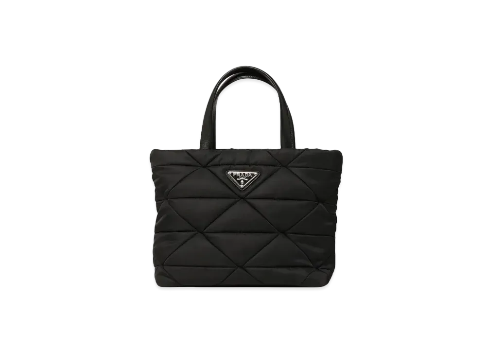 PRADA Padded Re Nylon Tote Bag "Black"