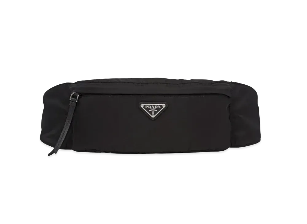 PRADA Re Nylon Belt Bag "Black"