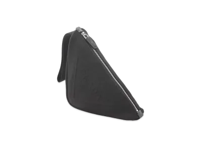 PRADA Canvas Triangle Pouch "Black"