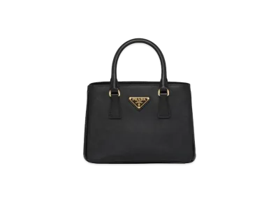 PRADA Galleria Saffiano Leather Mini Bag "Black"
