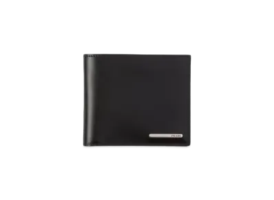 PRADA Leather Wallet "Black"
