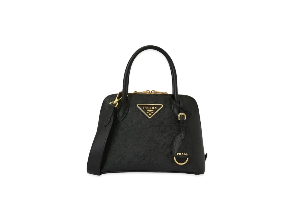 PRADA Promenade Saffiano Leather Bag "Black"