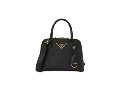 PRADA Promenade Saffiano Leather Bag "Black"