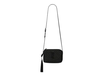 Saint Laurent Lou Camera Bag In Quilted Leather "Black"