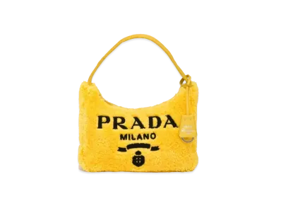 PRADA Re Edition 2000 Terry Mini Bag "Yellow/Black"
