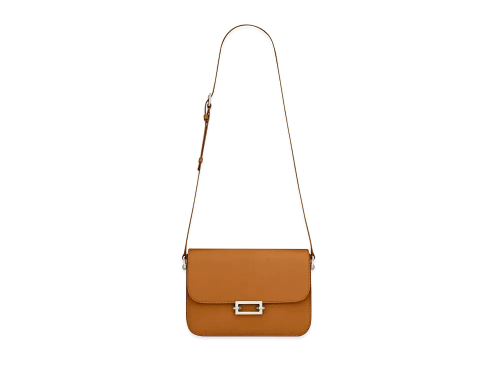 Saint Laurent Le Pave Satchel In Smooth Leather "Mustard"