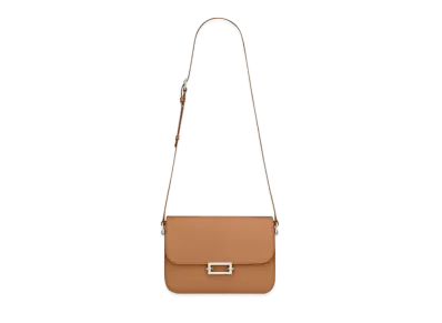 Saint Laurent Le Pave Satchel In Smooth Leather "Brown Gold"
